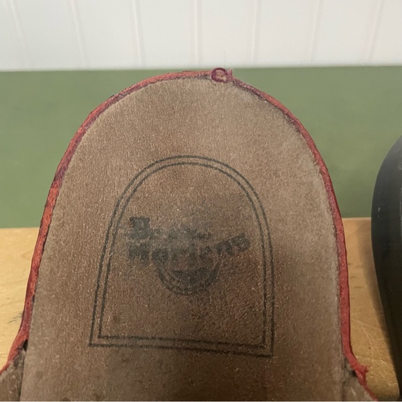 VTG England Dr Martens Two Tone Slip On Sandals/Slides/Clogs #5A16 - Picture 4 of 10